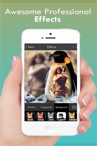 Beauty of Brute Camera - Free Photo Collage Maker With Special Wild Frames for Instagram screenshot 2