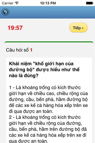 Luật Giao Thông Đường Bộ - Thi Luật Giao Thông Online screenshot 4