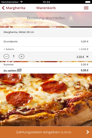 Pizzeria Lumino screenshot 3