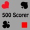 500 Scorer helps you score the card game 500