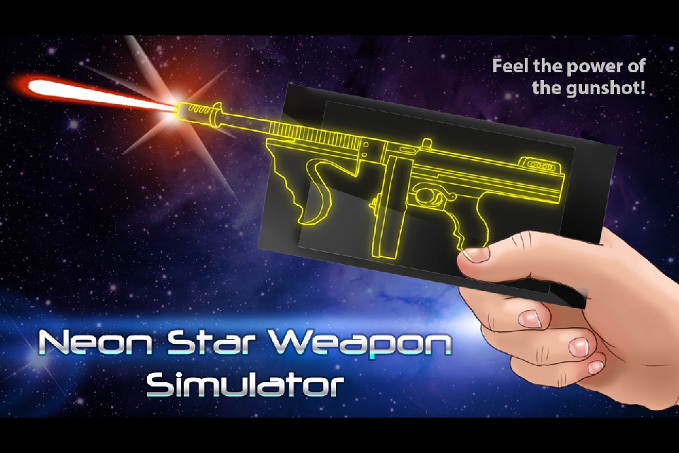 Neon Star Weapon Simulator screenshot 3