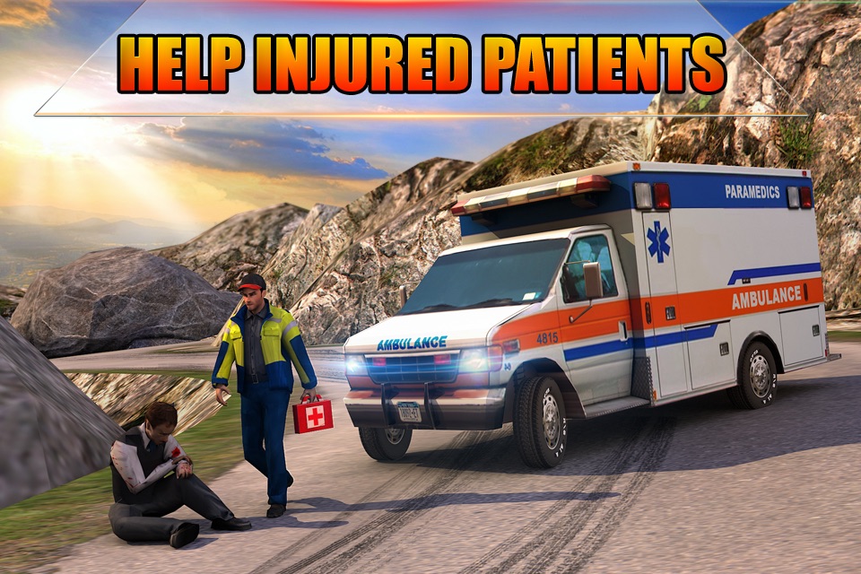 Ambulance Rescue Driving 2016 screenshot 2