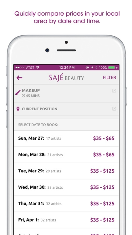 Sajé Beauty - On-demand health and beauty services screenshot-3