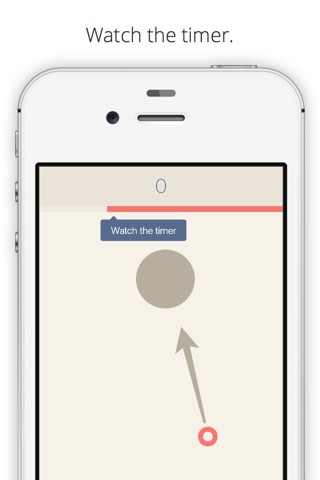 Hit the Dot - A Simple Flick the Dot Game screenshot 2
