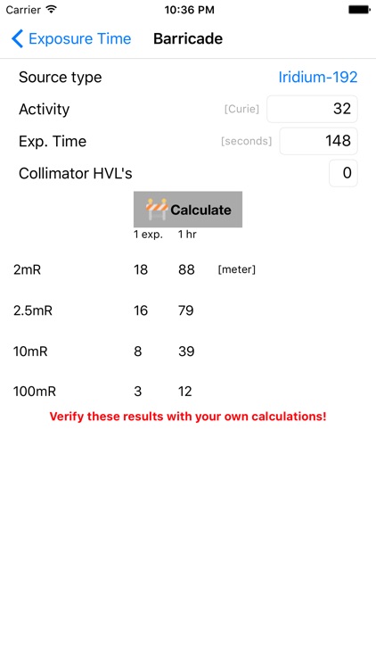 Gamma Ray Calculator