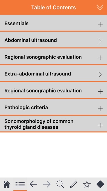 Abdominal ultrasound pocketcards