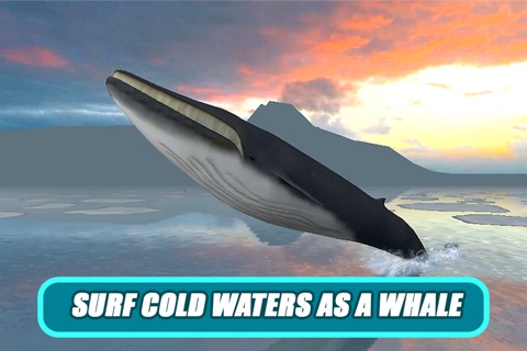 Whale Survival Simulator 3D - Ocean animal survival simulator screenshot 4
