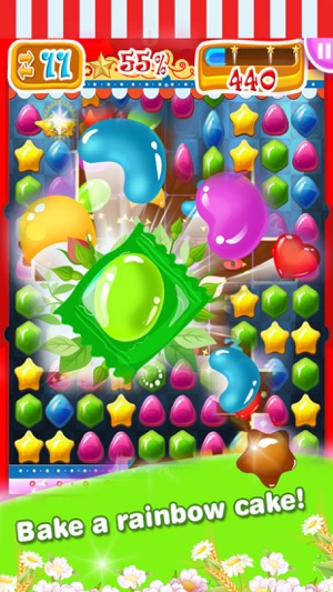 Fantasy Candy Sweet - Match 3 Free(圖2)-速報App