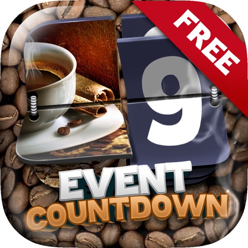 Event Countdown Fashion Wallpaper  - “ Coffee Cafe ” Free