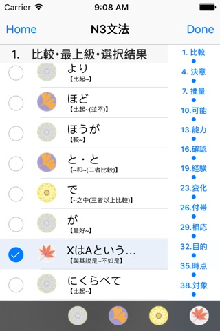 新しい「日本語能力試験」N3文法 screenshot 2