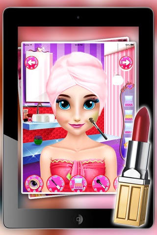 Hollywood princess wedding salon - best free games for girls screenshot 2