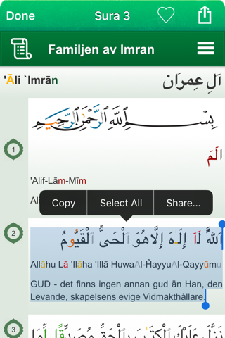 Quran Audio mp3 Pro in Swedish screenshot 4