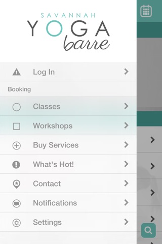 Savannah Yoga Barre screenshot 2