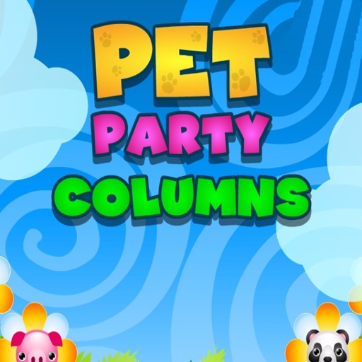 Columns Pet Party Match Puzzle Icon