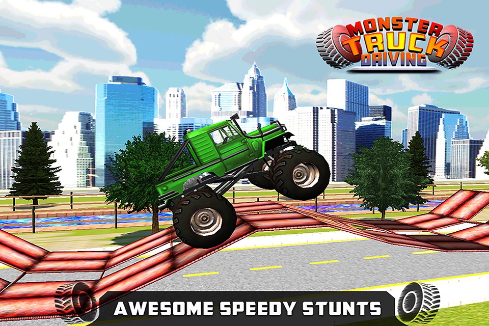 Monster Truck Driving : Extreme Tracks Climb Racing screenshot 3