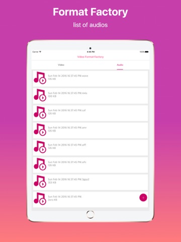 All Video and Audio Format Factory - náhled