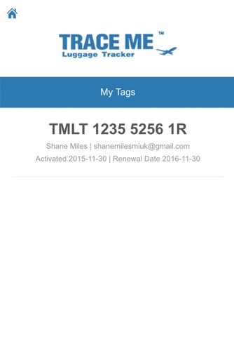 Trace Me Luggage Tracker screenshot 3