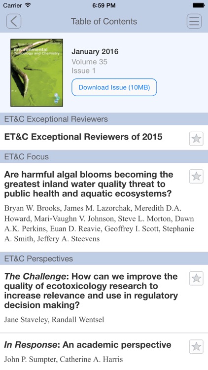 Environmental Toxicology and Chemistry screenshot-4