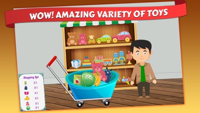 How to cancel & delete Kids Supermarket Shopping Simulator : Learn shopping around in superstores from iphone & ipad 1