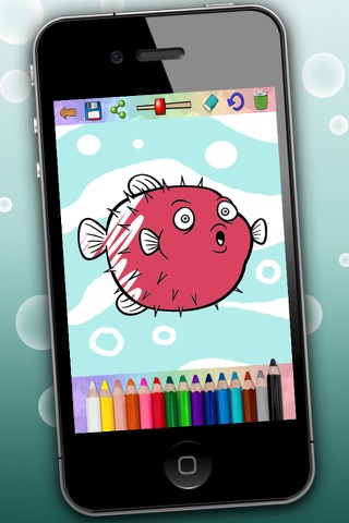 Coloring book of animals (educational game for kids 3 to 6 years old) - Premium screenshot 4