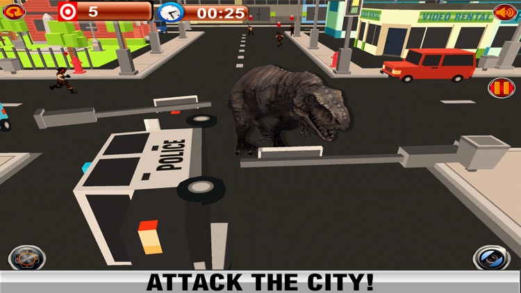 2016 Dinosaur Simulator Park : Dino City Fighting World Survival Game