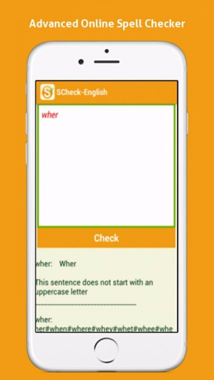 sCheck- Advanced Spell Checker