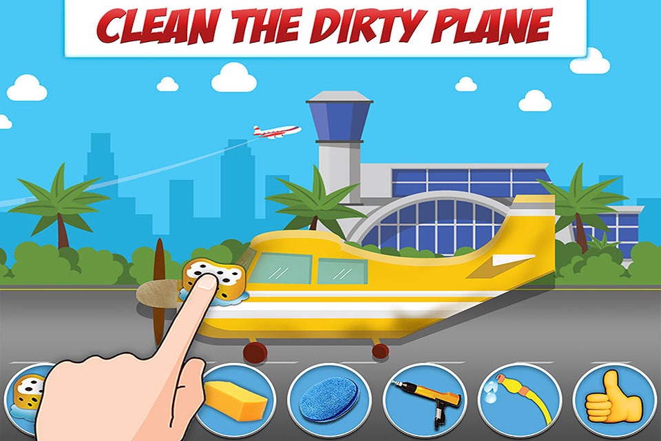 Aircraft Washing Simulation screenshot 3