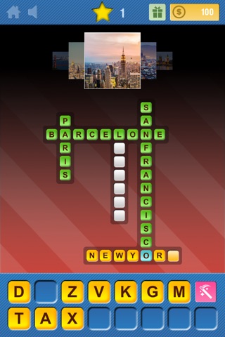 Crosswords & Pics - City Edition screenshot 2