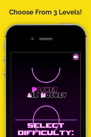 Pocket Air Hockey screenshot 2