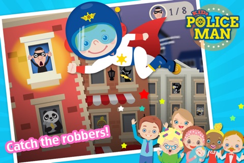 Kids Policeman Free screenshot 4