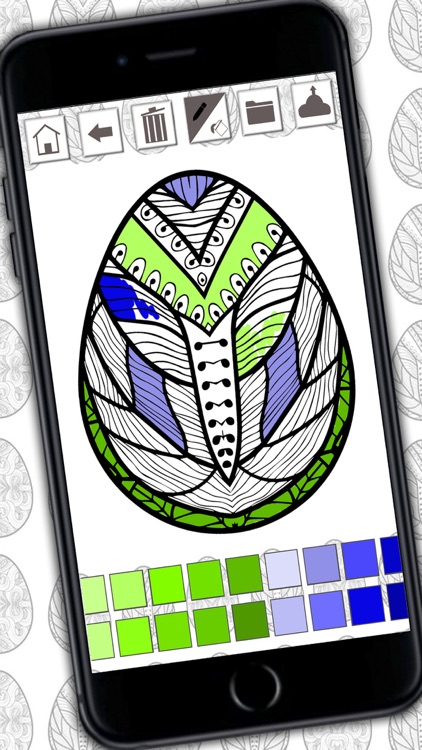 Easter mandalas coloring book – Secret Garden colorfy game for adults