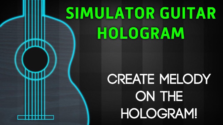Simulator Guitar Hologram