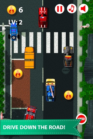 Fire truck driver racing sim screenshot 3