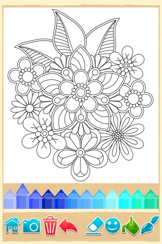 Mandala Coloring Pages Game screenshot 2