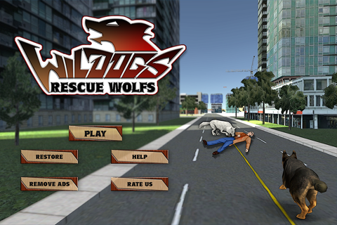 Police Dog vs Wild Wolves – Real Wolf Crime City Chase screenshot 4