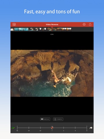 Video Reverse Pro - Rewind, backward movie editor for vine & instagramのおすすめ画像2