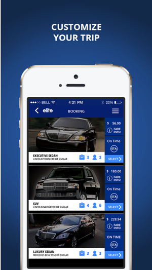 Elite Limousine App(圖3)-速報App