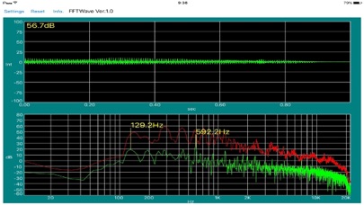 FFTWaveのスクリーンショット1 FFTWaveのスクリーンショット1