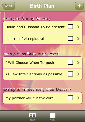 I'm having a Baby, Planner & Ovulation Calculator screenshot 2