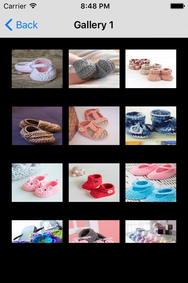 Crochet Baby Booties screenshot 2
