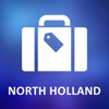 North Holland, Netherlands Detailed Offline Map