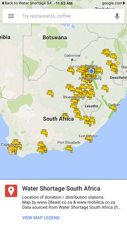 Water Shortage South Africa