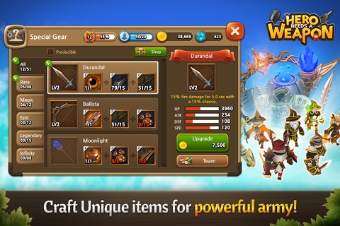 Hero needs a Weapon screenshot 3