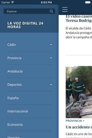 Diario La Voz de Cádiz screenshot 3
