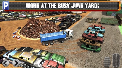 Scrap Yard Trucker Parking Simulator a Real Monster Truck Extreme Car Driving Test Racing Sim Screenshot 3