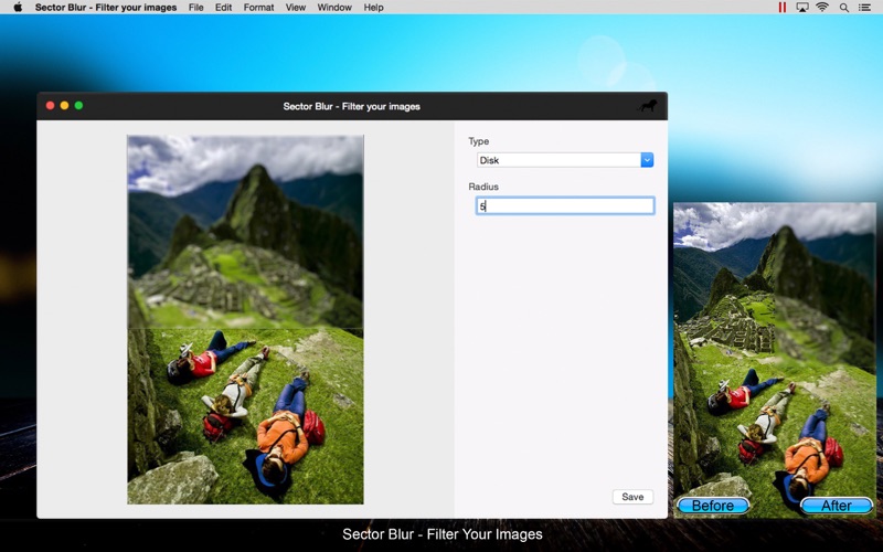 Sector Blur - Filter your images thumbnail 3