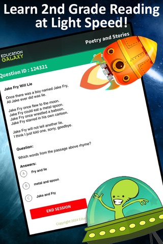 Education Galaxy - 2nd Grade Reading - Practice Vocabulary, Comprehension, Spelling, and More! screenshot 4