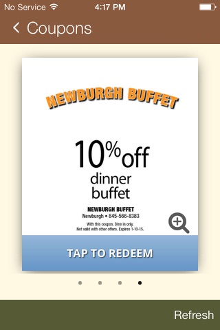 Newburgh Buffet screenshot 4