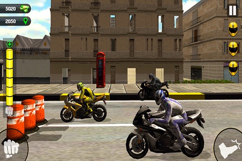 Road Rush Motorbike Rider - Ride the Moto bike in highway screenshot 2
