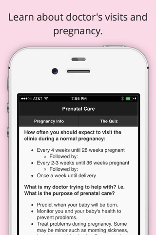 Are you pregnant? The Digital Pregnancy Quiz screenshot 3